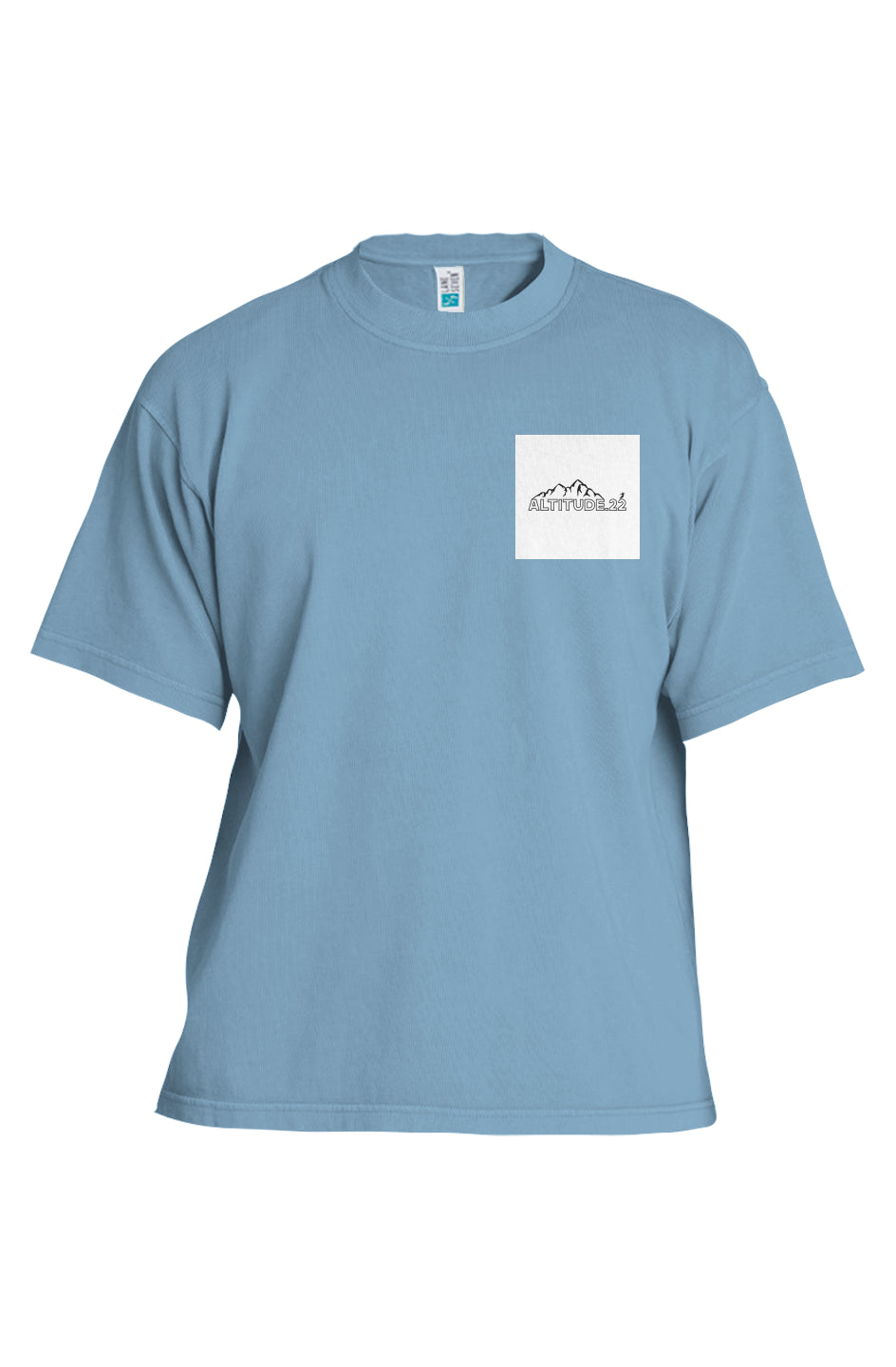 ALTITUDE22 WHITE SQUARE TEE