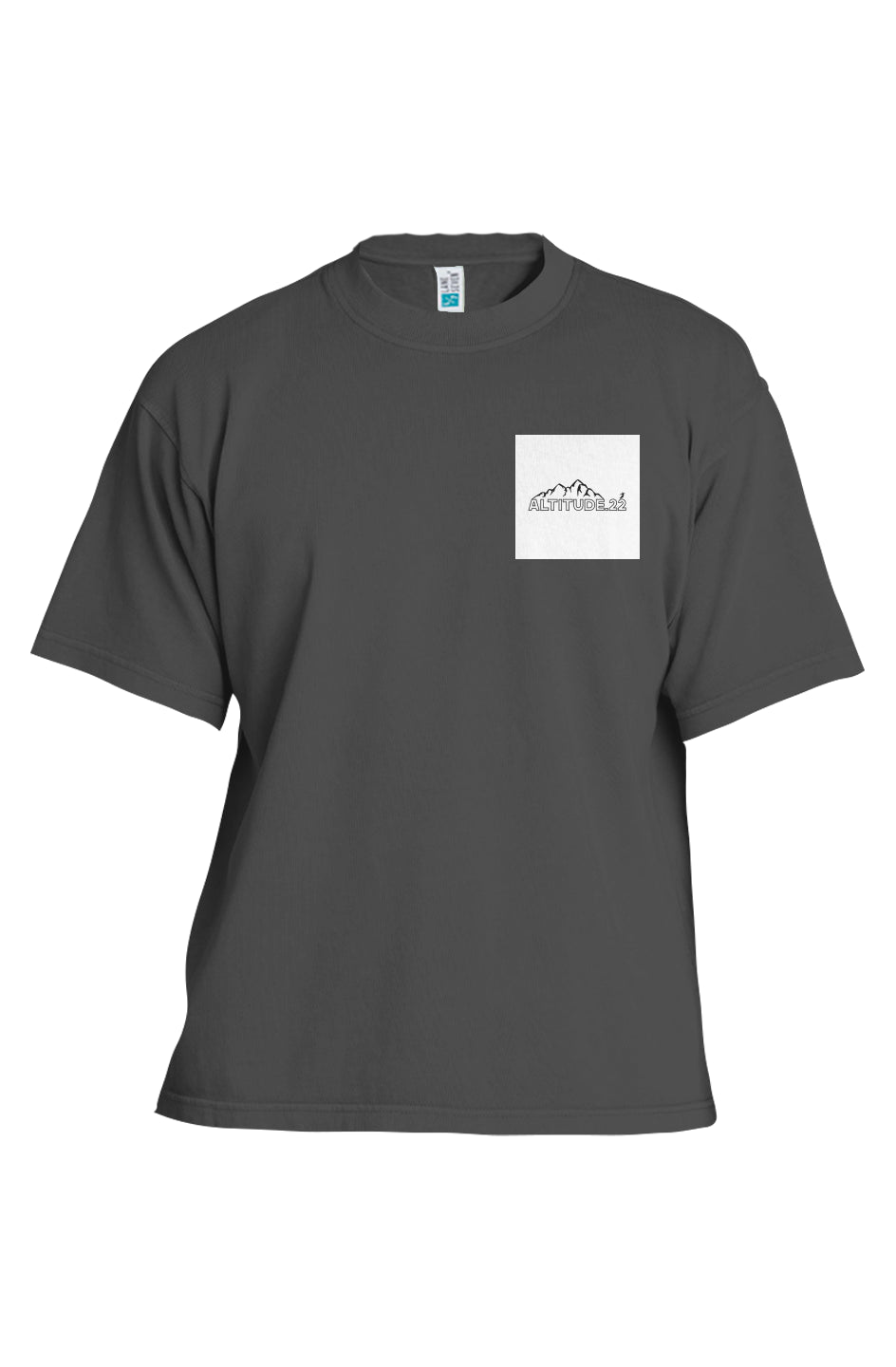 ALTITUDE22 WHITE SQUARE TEE
