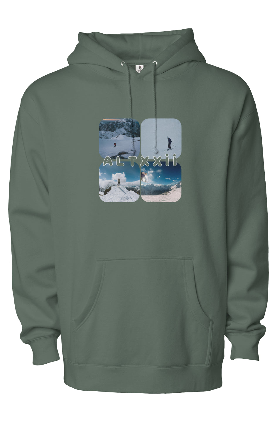 ALTITUDE22 FOUR SQUARES HOODIE