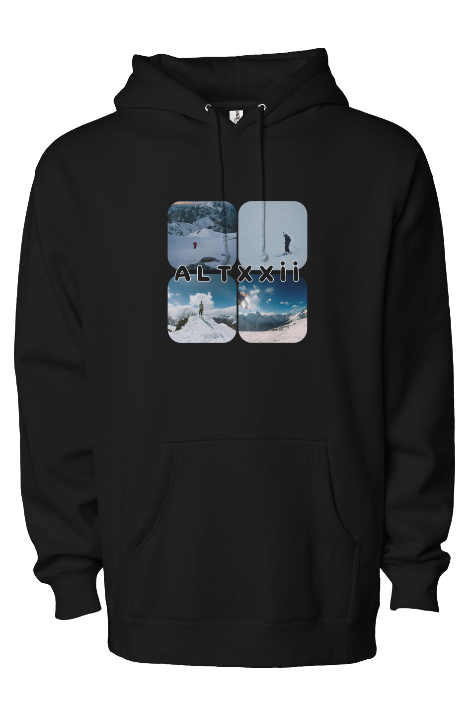 ALTITUDE22 FOUR SQUARES HOODIE