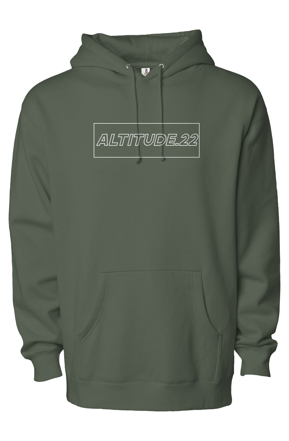ALTITUDE22 OUTLINE BOX HOODIE