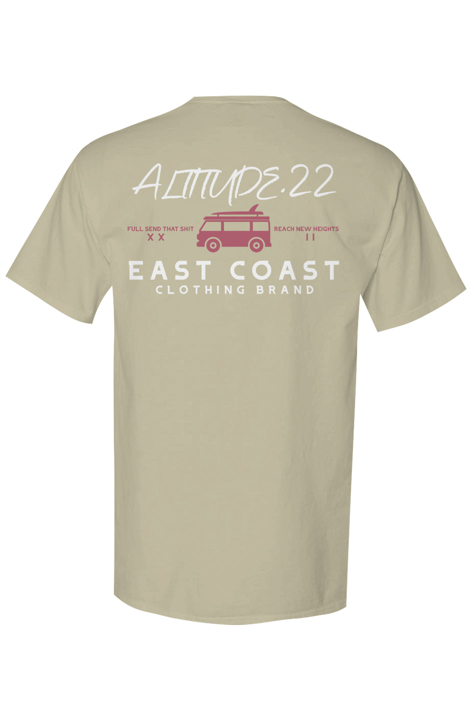 ALTITUDE22 RED VAN TEE