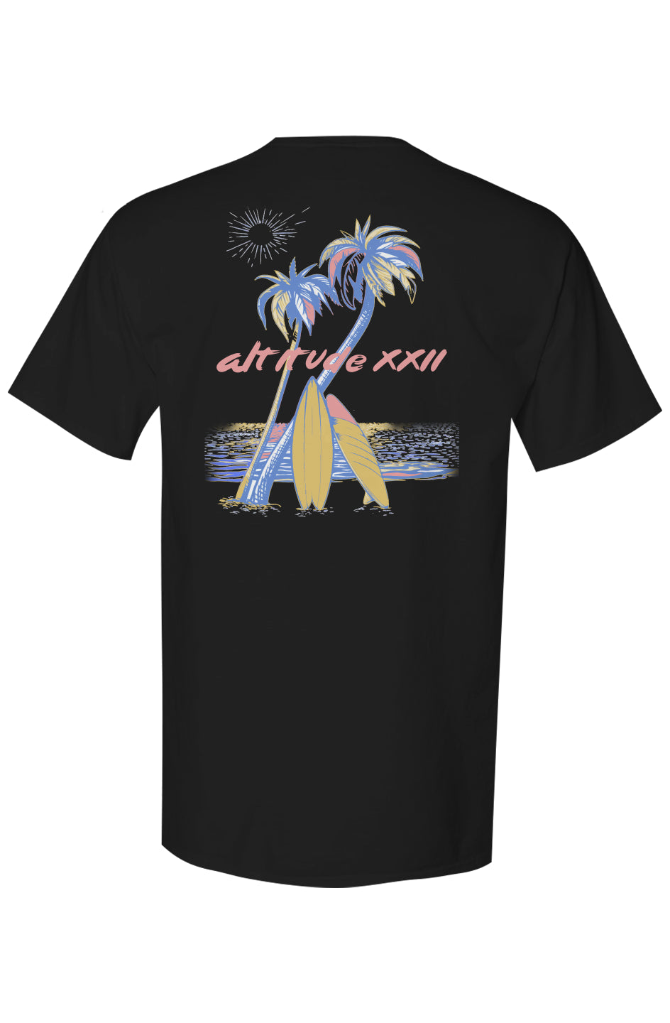 ALTITUDE22 TRIPPY BEACH TEE