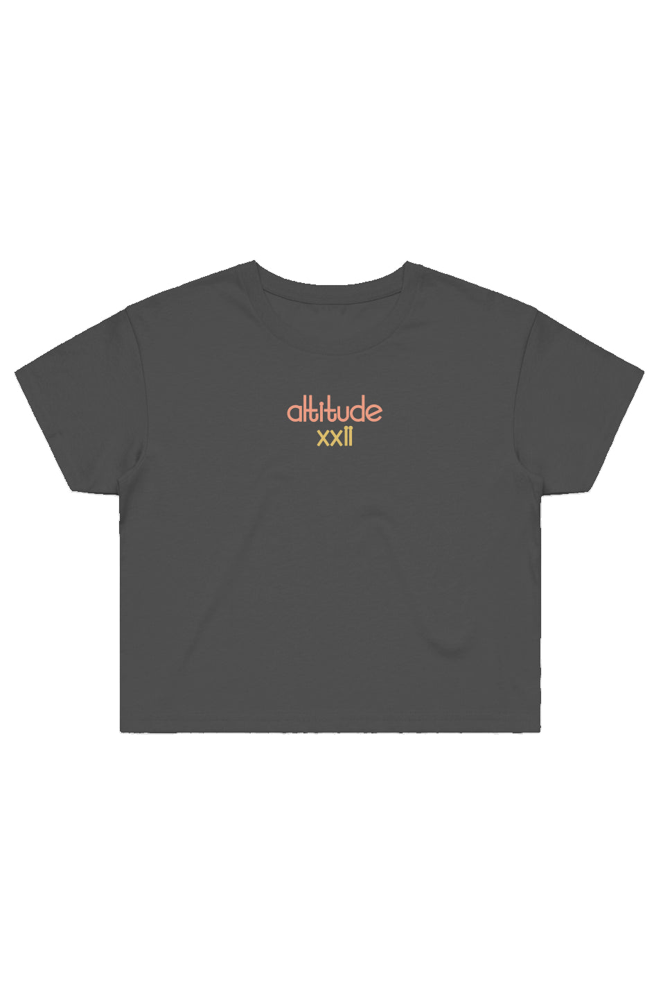ALTITUDE22 FLOWERS AND WAVES CROP TEE