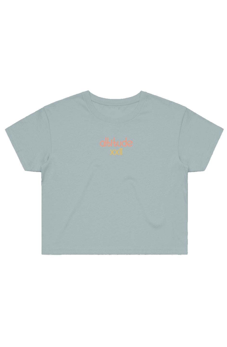 ALTITUDE22 FLOWERS AND WAVES CROP TEE