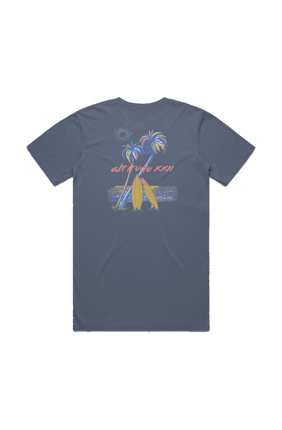 ALTITUDE22 TRIPPY BEACH TEE