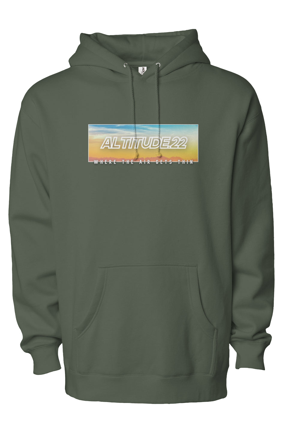 Altitude22 Sunset Heavyweight Hoodie