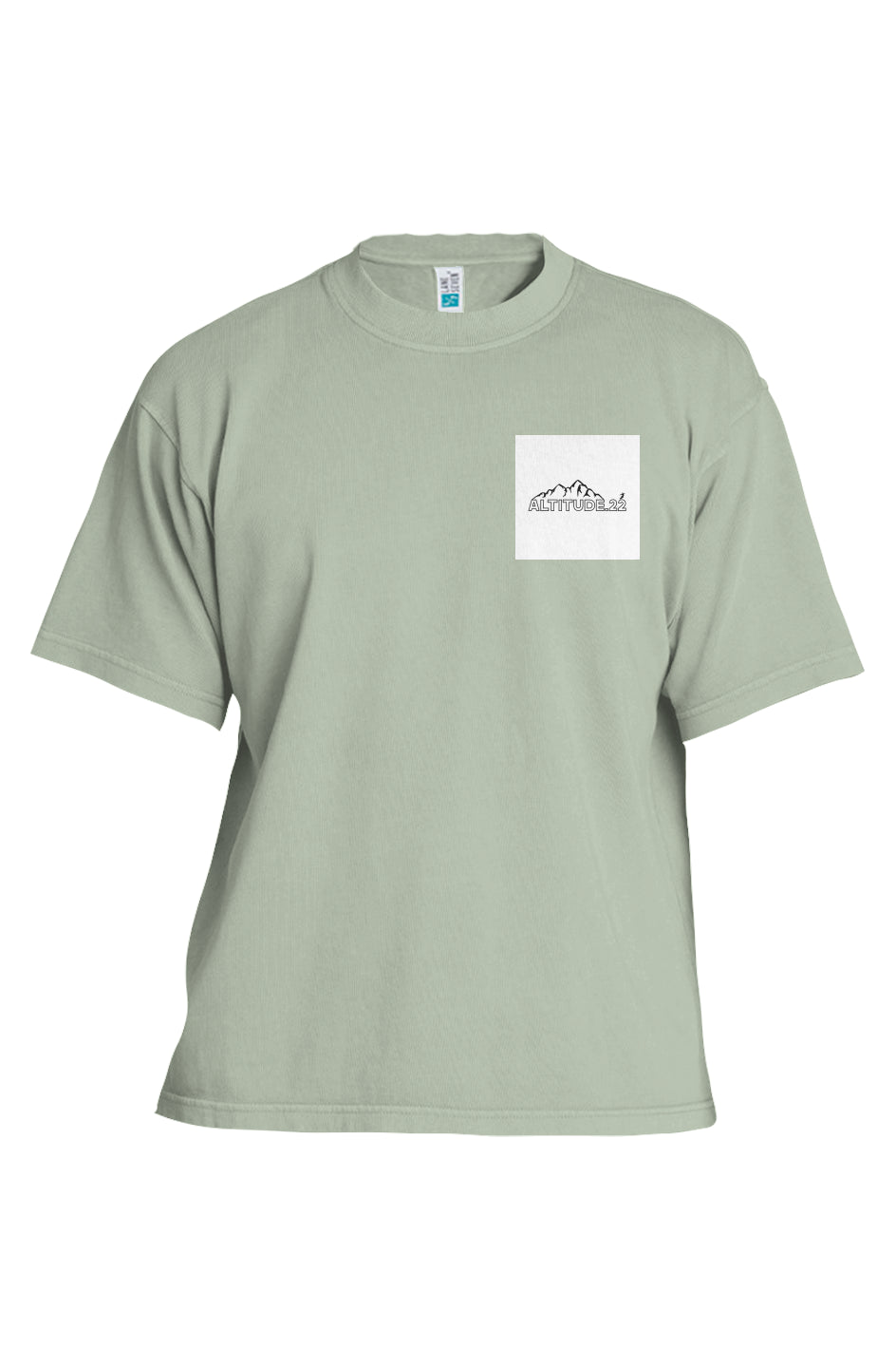 ALTITUDE22 WHITE SQUARE TEE
