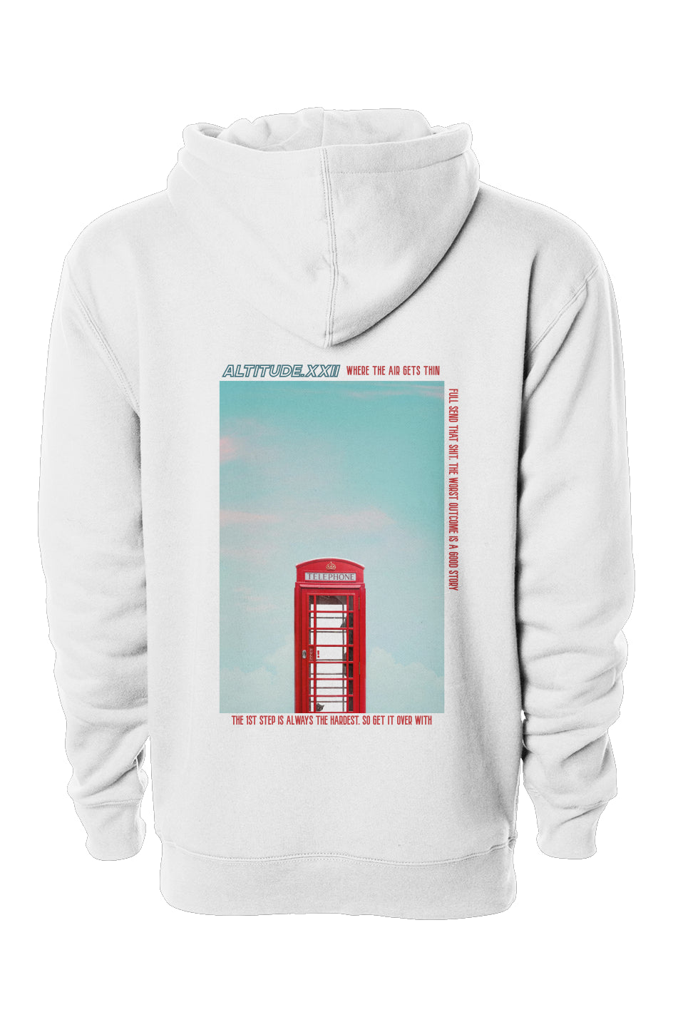 ALTITUDE22 TELEPHONE HOODIE