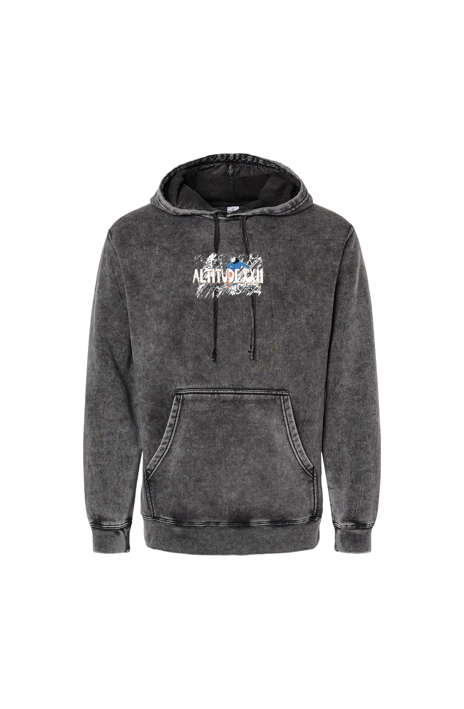 SKIER BOX FADED HOODIE