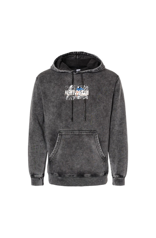 SKIER BOX FADED HOODIE