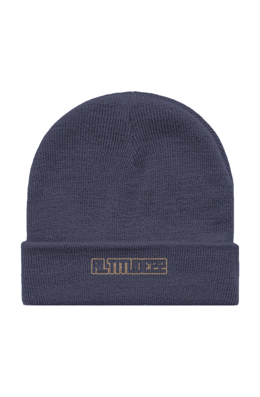 SQUARE TEXT BEANIE